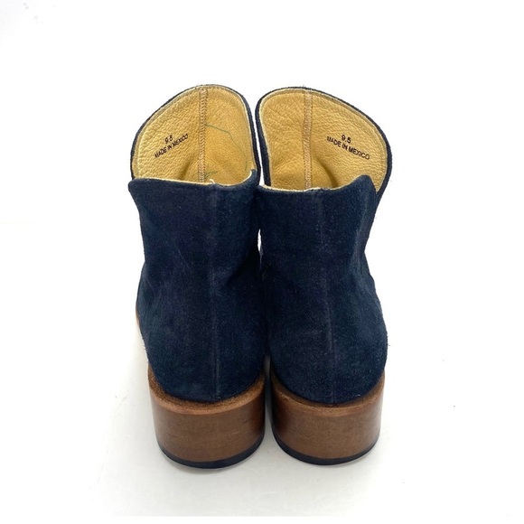 MARCIANTE and Company Suede Chelsea Boot in Navy Blue Size 9.5 - Picture 10 of 12